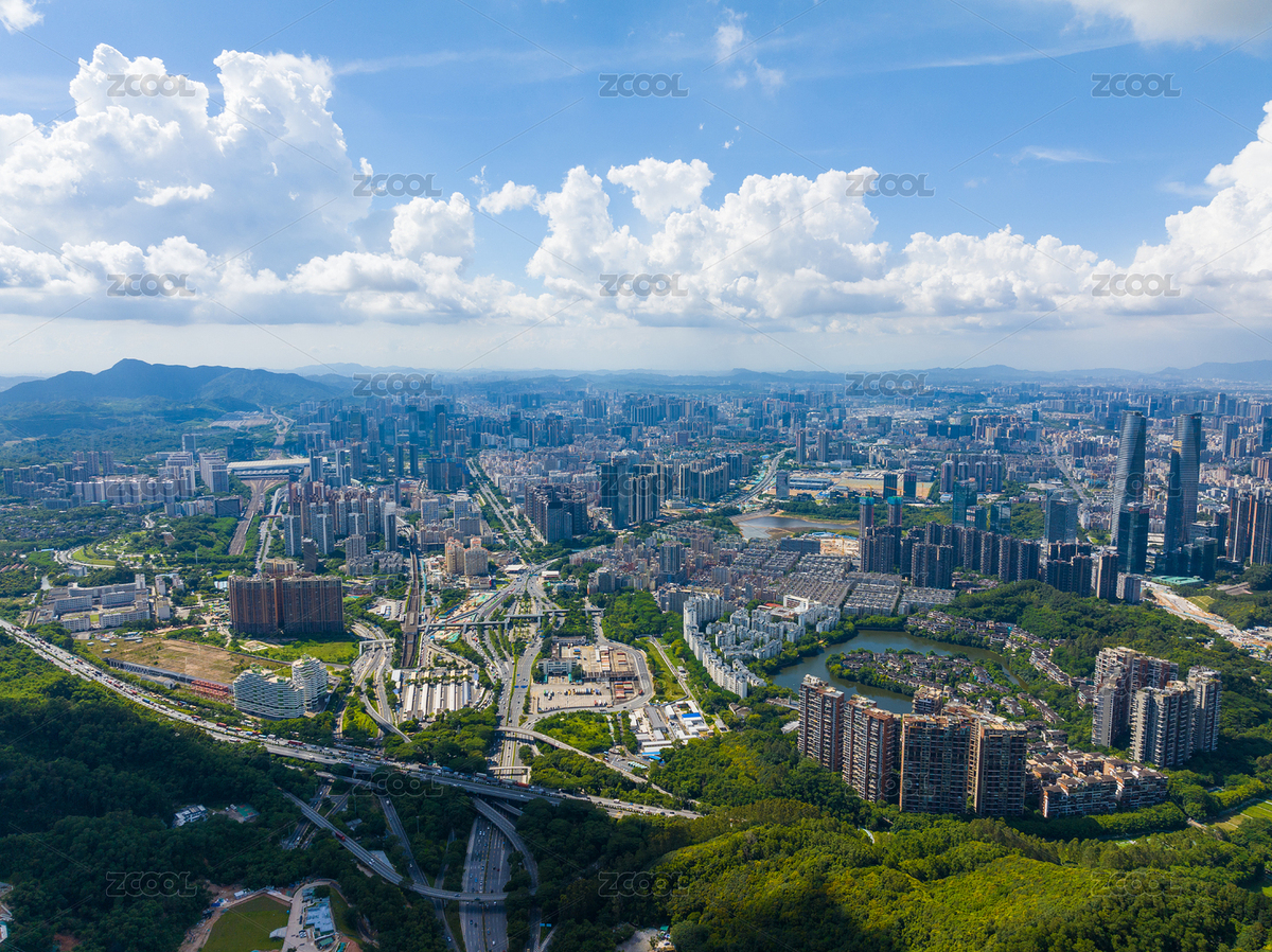 深圳龍華全景航拍（主預(yù)覽-2411499） - 未分類 - 站酷設(shè)計(jì)師paipaishenzhen原創(chuàng)素材 - 站酷ZCOOL