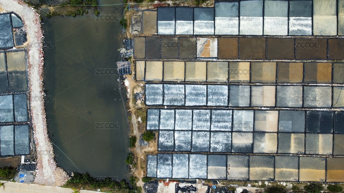 航拍盐场（主预览-8174627） - 未分类 - 站酷设计师Rachel吃火锅原创素材 - 站酷ZCOOL