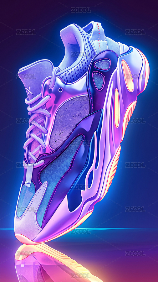 炫彩未來(lái)跑鞋（主預(yù)覽-6220528） - 未分類(lèi) - 站酷設(shè)計(jì)師AIGC藝術(shù)設(shè)計(jì)原創(chuàng)素材 - 站酷ZCOOL
