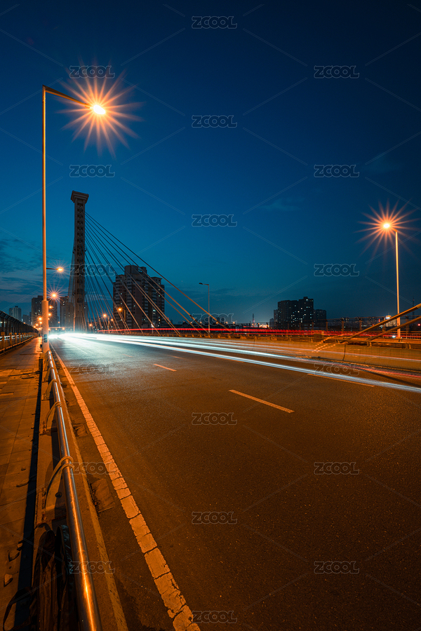 城市斜拉橋夜景光繪（主預(yù)覽-12280568） - 未分類 - 站酷設(shè)計(jì)師萬物視覺原創(chuàng)素材 - 站酷ZCOOL