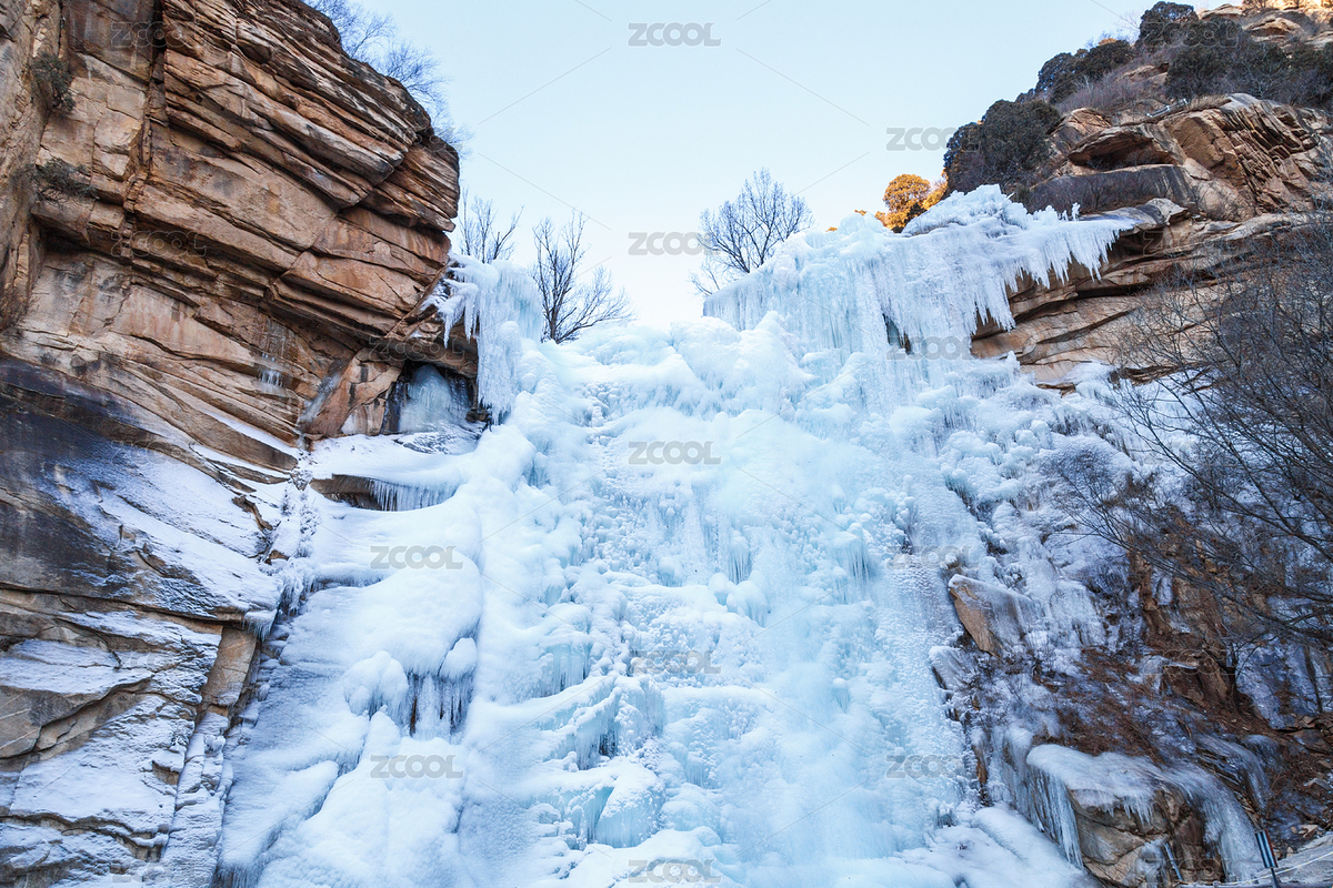 峽谷中美輪美奐的冰瀑景觀（主預(yù)覽-9608737） - 未分類 - 站酷設(shè)計(jì)師天涯色影原創(chuàng)素材 - 站酷ZCOOL