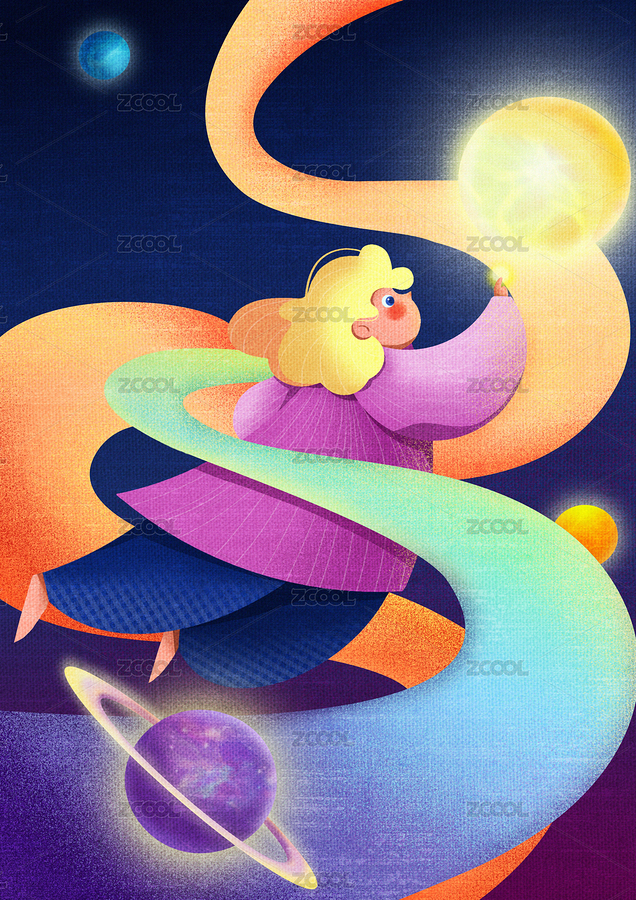 星球追夢人（主預(yù)覽-788219） - 未分類 - 站酷設(shè)計(jì)師C.c靜原創(chuàng)素材 - 站酷ZCOOL