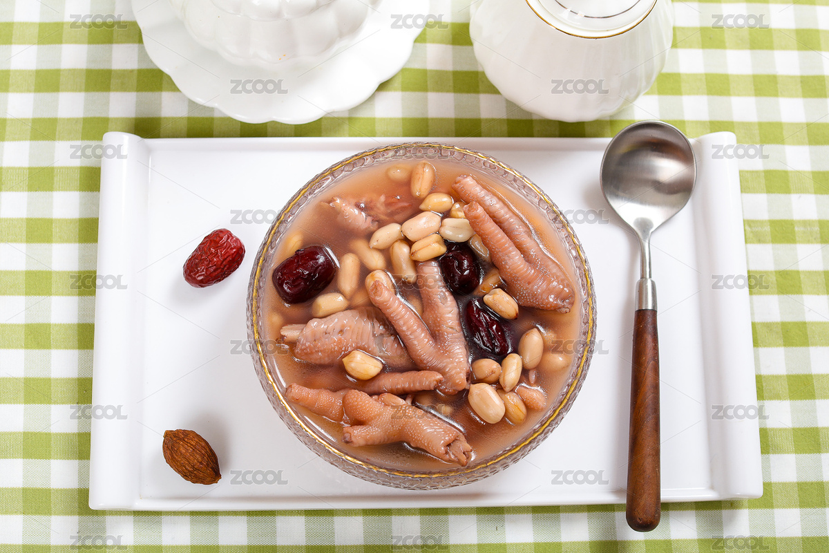 美味特色菜花生燉雞腳（主預覽-8384920） - 未分類 - 站酷設計師曇華碎影原創(chuàng)素材 - 站酷ZCOOL