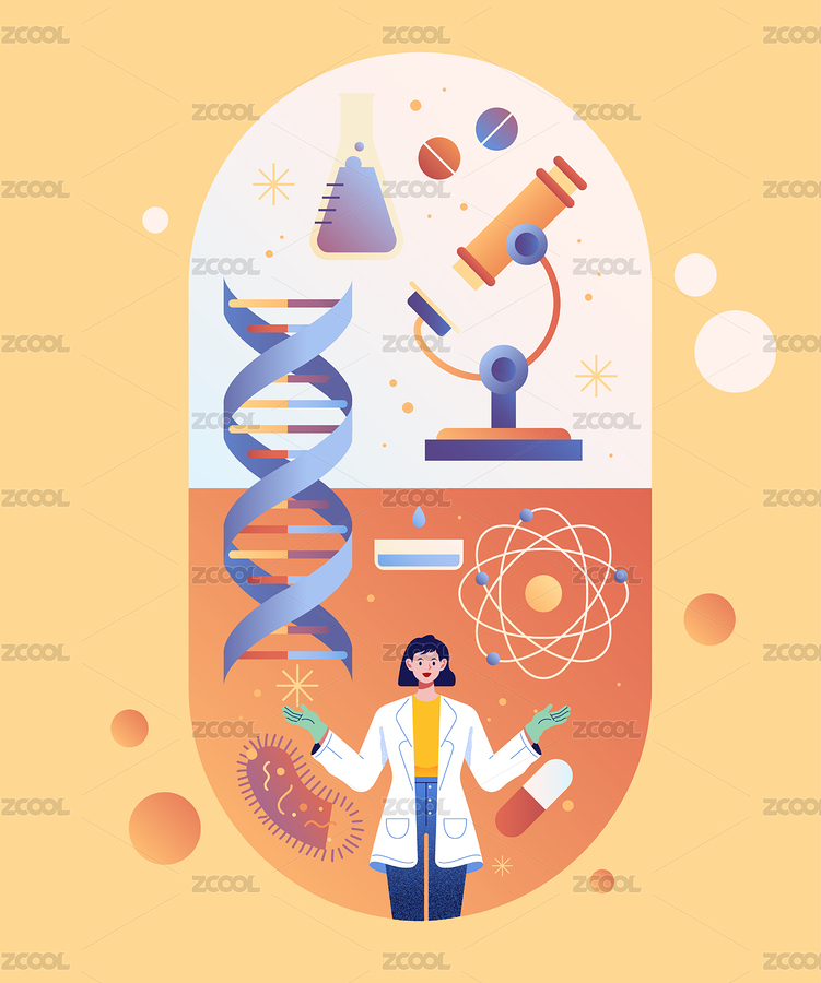 生物医药研究人员在做实验研究（主预览-7023778） - 未分类 - 站酷设计师KANLIU原创素材 - 站酷ZCOOL