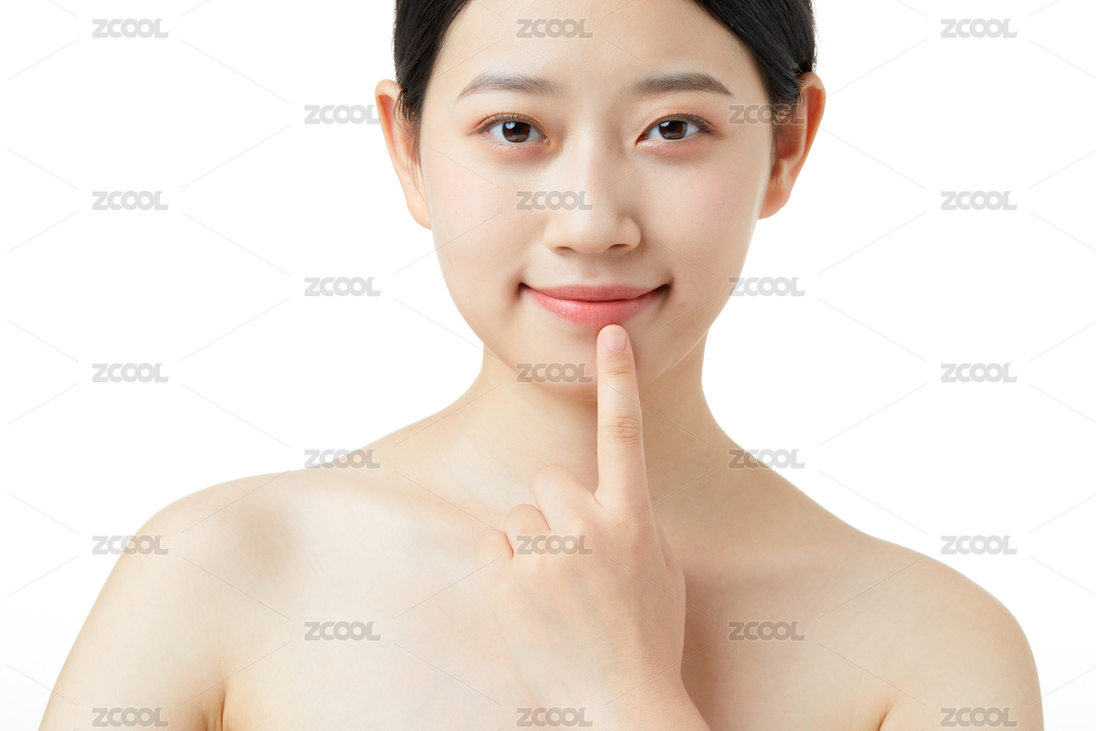 年輕女性手指指著嘴唇（主預(yù)覽-8201861） - 未分類 - 站酷設(shè)計師今天喝咖啡了嗎原創(chuàng)素材 - 站酷ZCOOL