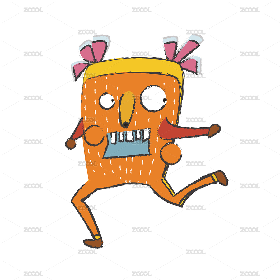 板繪插畫(huà)風(fēng)格小怪獸角色設(shè)計(jì)（主預(yù)覽-7209063） - 未分類(lèi) - 站酷設(shè)計(jì)師范范xinyi原創(chuàng)素材 - 站酷ZCOOL