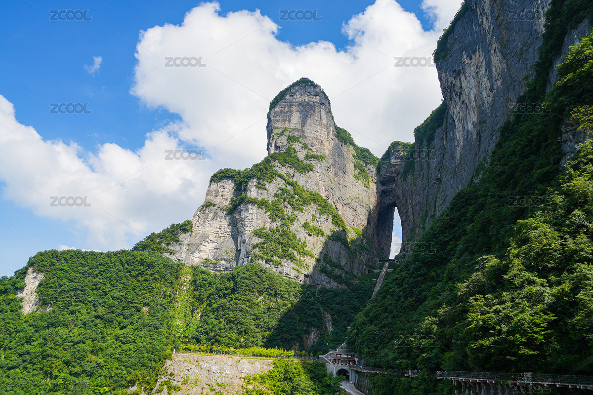 湖南張家界天門山主峰天門洞自然風(fēng)光（主預(yù)覽-8043666） - 未分類 - 站酷設(shè)計(jì)師曇華碎影原創(chuàng)素材 - 站酷ZCOOL