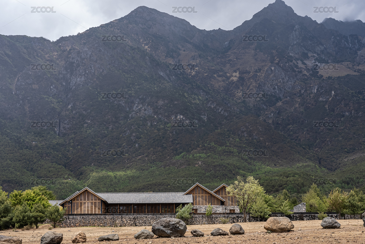 山腳下的民宿和酒店（主預覽-8376528） - 未分類 - 站酷設計師YuanPhoto原創(chuàng)素材 - 站酷ZCOOL