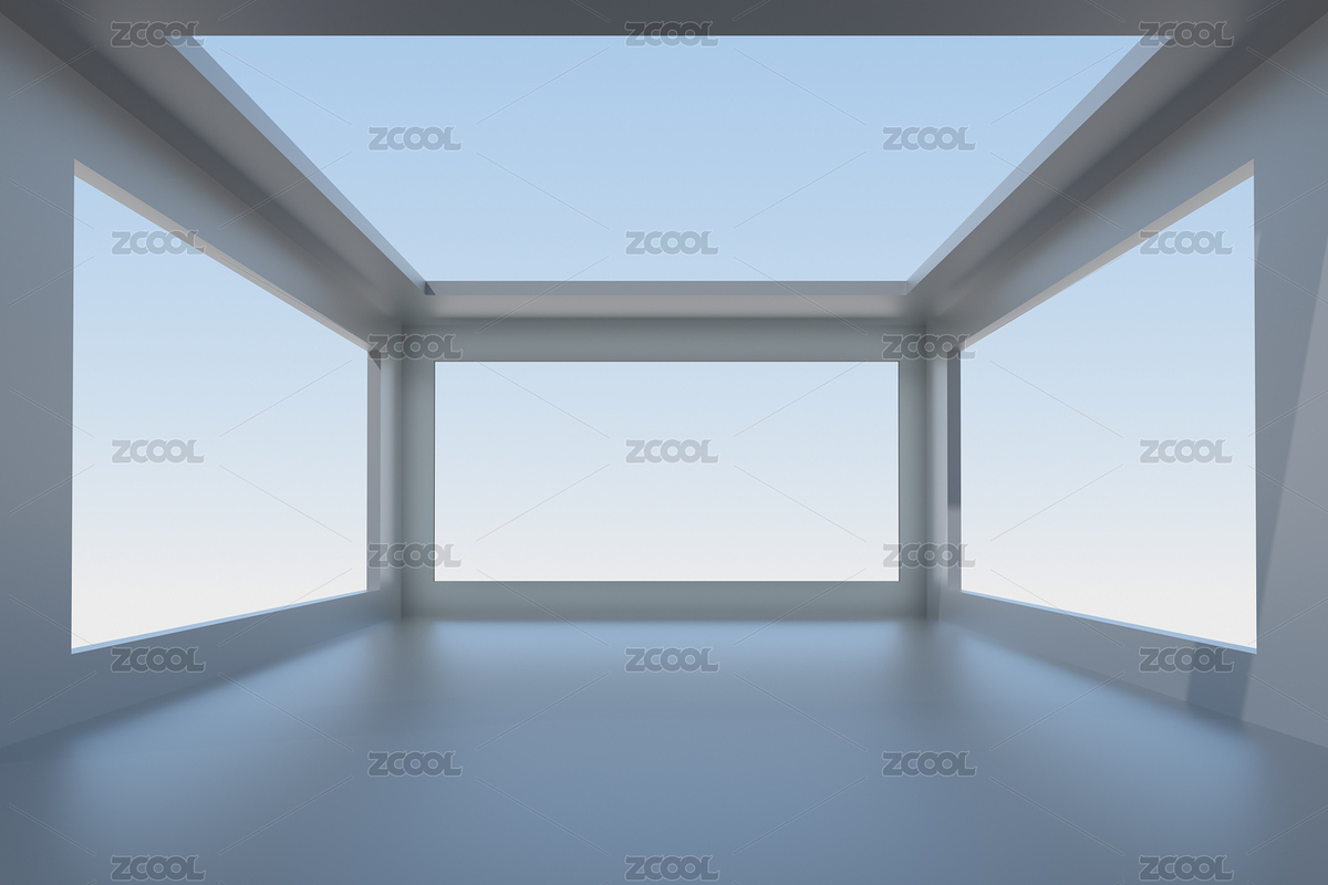 3D渲染的建筑空间（主预览-4631255） - 未分类 - 站酷设计师逗逗000原创素材 - 站酷ZCOOL