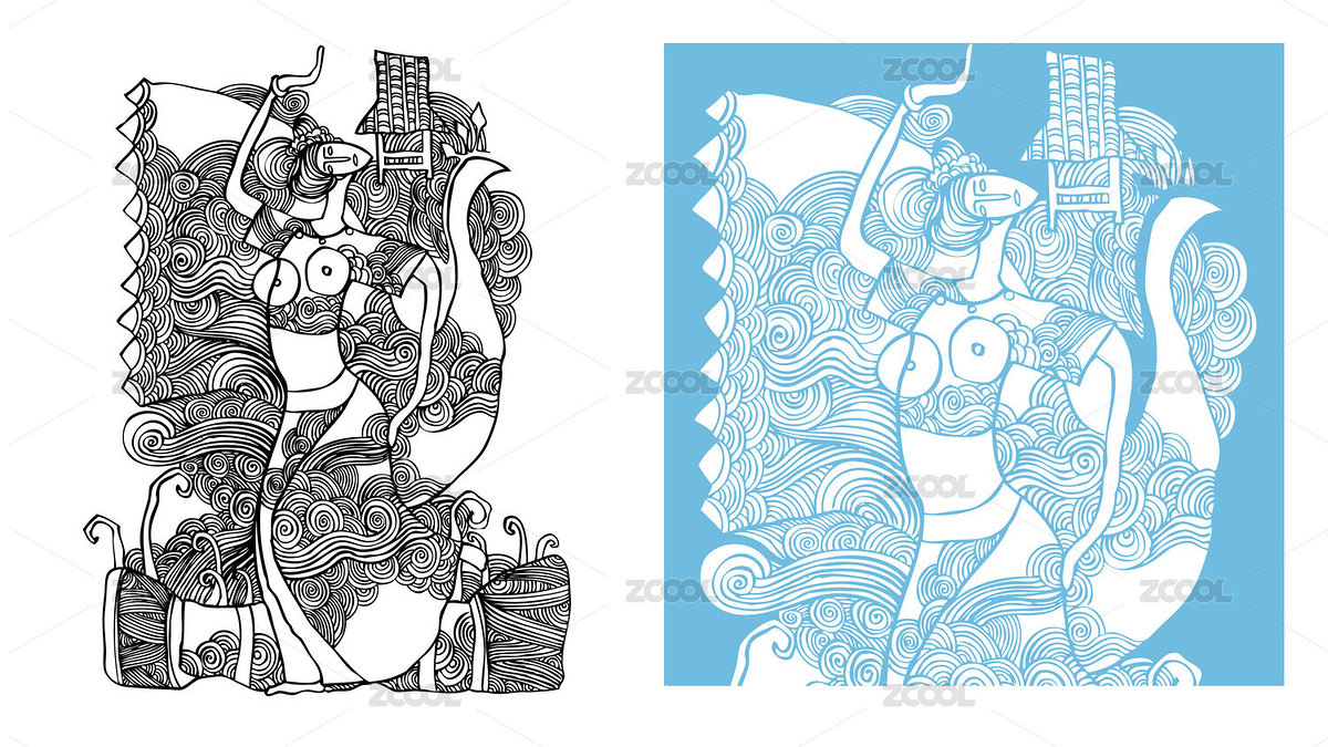 傣族（主預(yù)覽-597307） - 未分類(lèi) - 站酷設(shè)計(jì)師無(wú)臉男原創(chuàng)素材 - 站酷ZCOOL