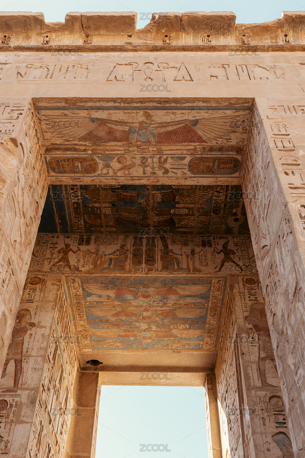 埃及卢克索西岸哈布城古埃及神庙（主预览-8878503） - 未分类 - 站酷设计师HikeZ888原创素材 - 站酷ZCOOL