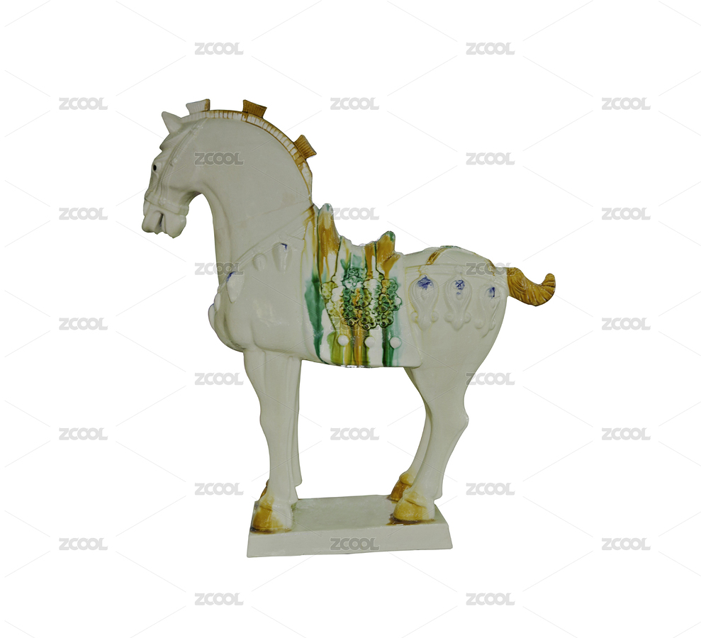 唐三彩馬（主預(yù)覽-6785562） - 未分類 - 站酷設(shè)計師贊贊尼原創(chuàng)素材 - 站酷ZCOOL