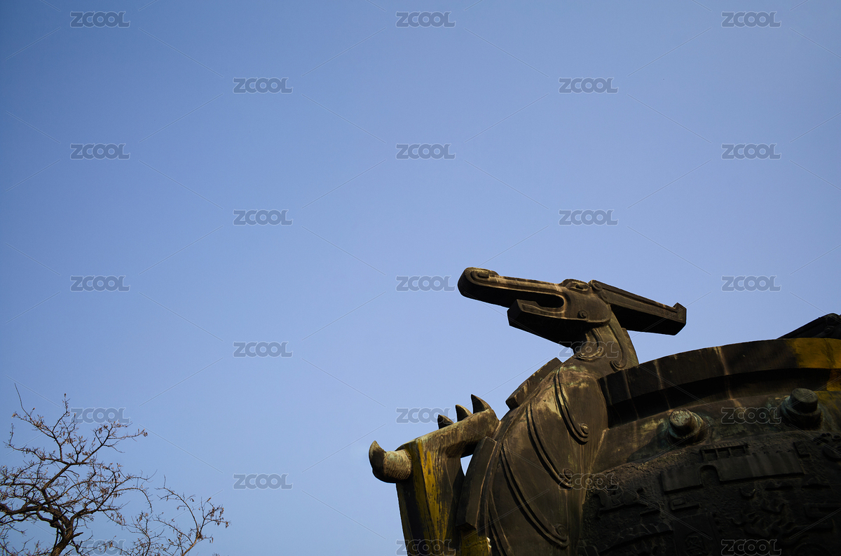 武漢漢陽龜山中華第一鼎青銅鼎（主預(yù)覽-6255330） - 未分類 - 站酷設(shè)計(jì)師蔚藍(lán)的白日夢原創(chuàng)素材 - 站酷ZCOOL