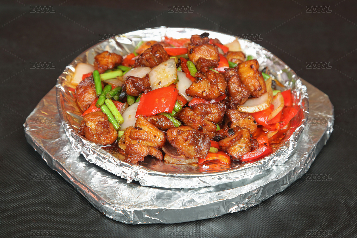 鐵板小炒仔雞（主預(yù)覽-6722001） - 未分類 - 站酷設(shè)計(jì)師pengpengos原創(chuàng)素材 - 站酷ZCOOL