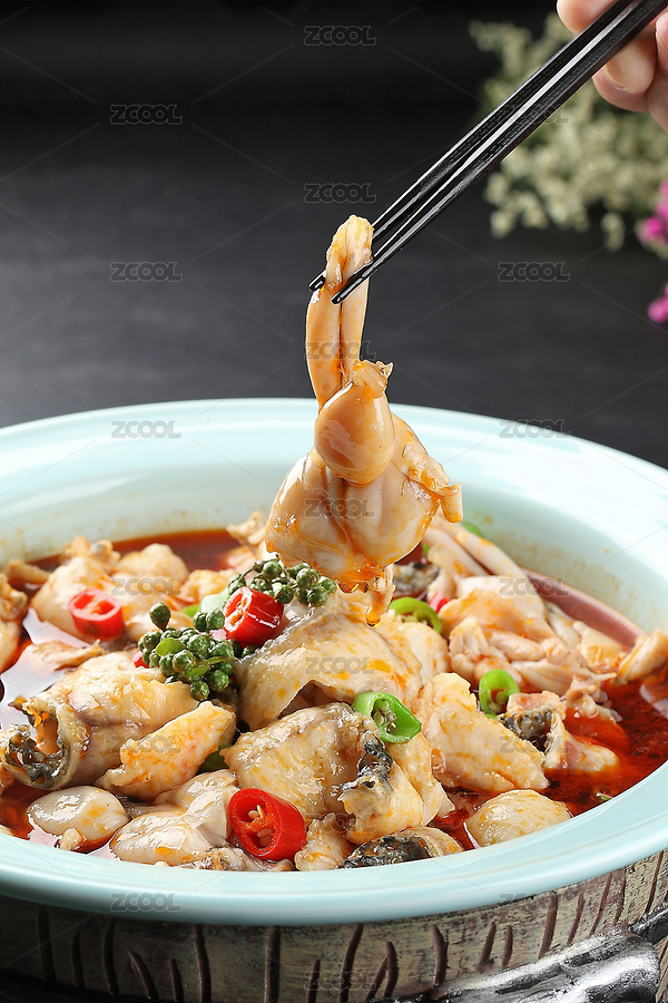 饞嘴牛蛙（主預(yù)覽-1392718） - 未分類 - 站酷設(shè)計(jì)師醉美中國菜原創(chuàng)素材 - 站酷ZCOOL