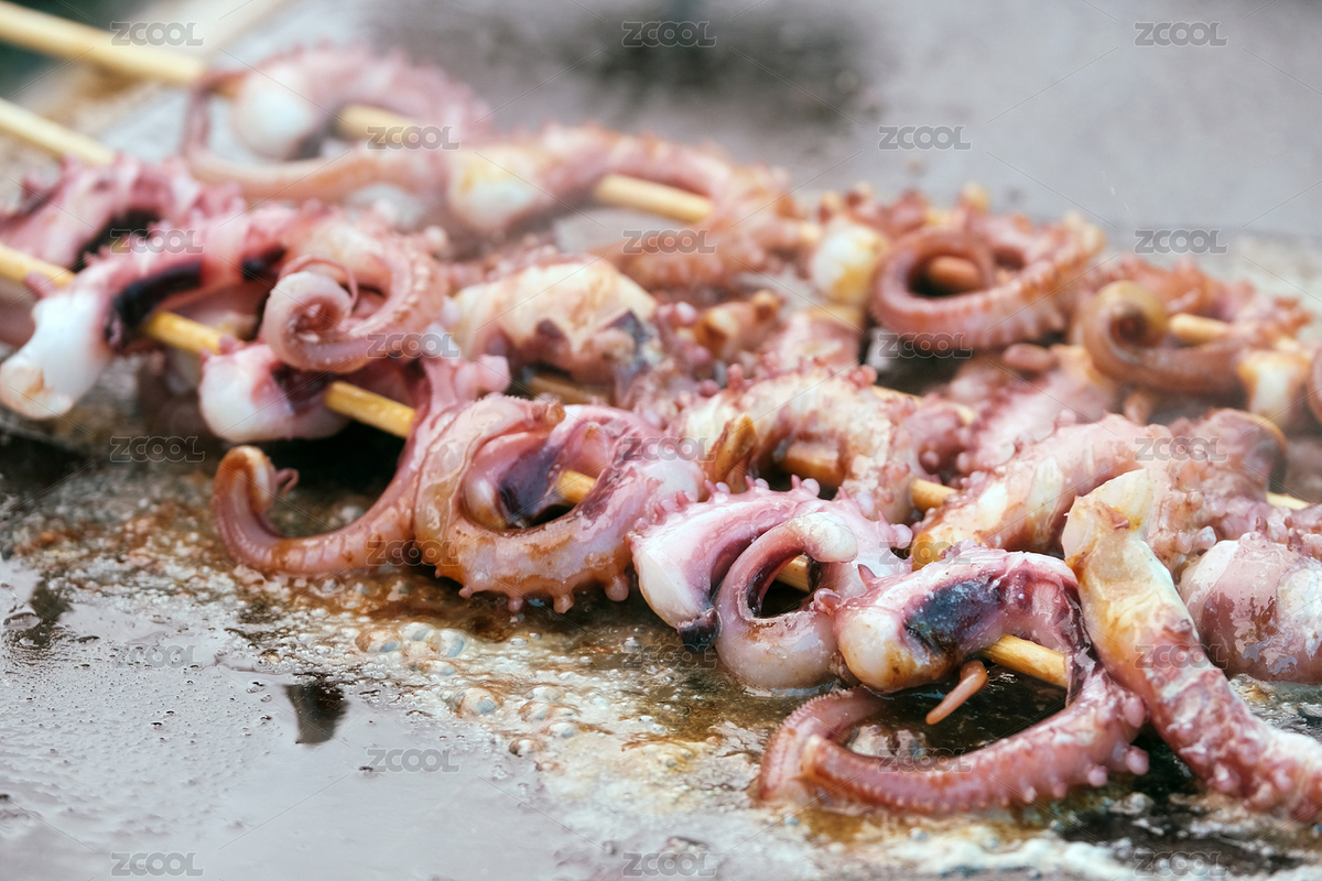 正在烤制的鐵板魷魚鐵板魷魚須特寫（主預(yù)覽-8037686） - 未分類 - 站酷設(shè)計(jì)師金翅大鵬原創(chuàng)素材 - 站酷ZCOOL