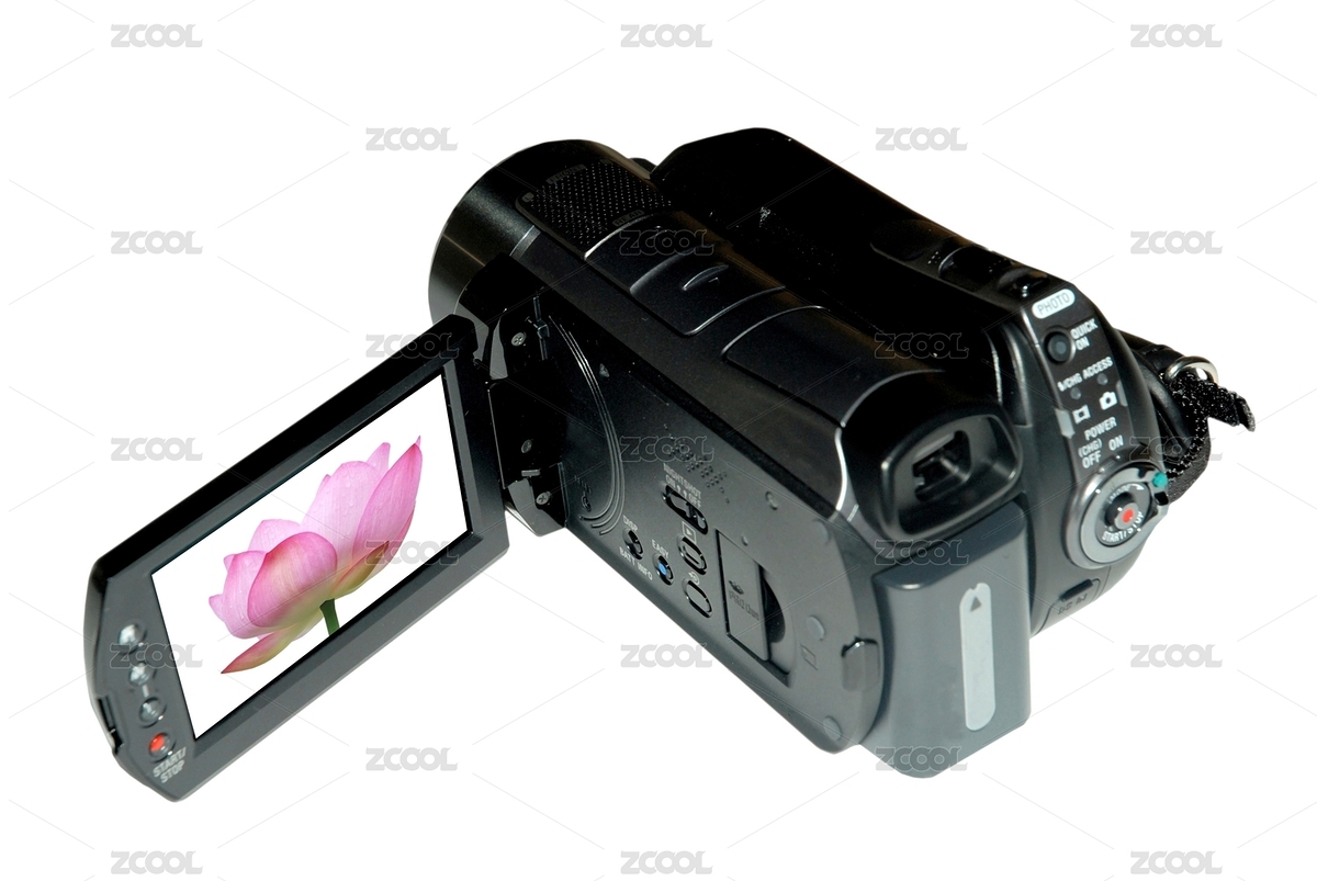 微型數(shù)碼攝像機(jī)，白色隔離（主預(yù)覽-4985570） - 未分類 - 站酷設(shè)計(jì)師pansfun原創(chuàng)素材 - 站酷ZCOOL