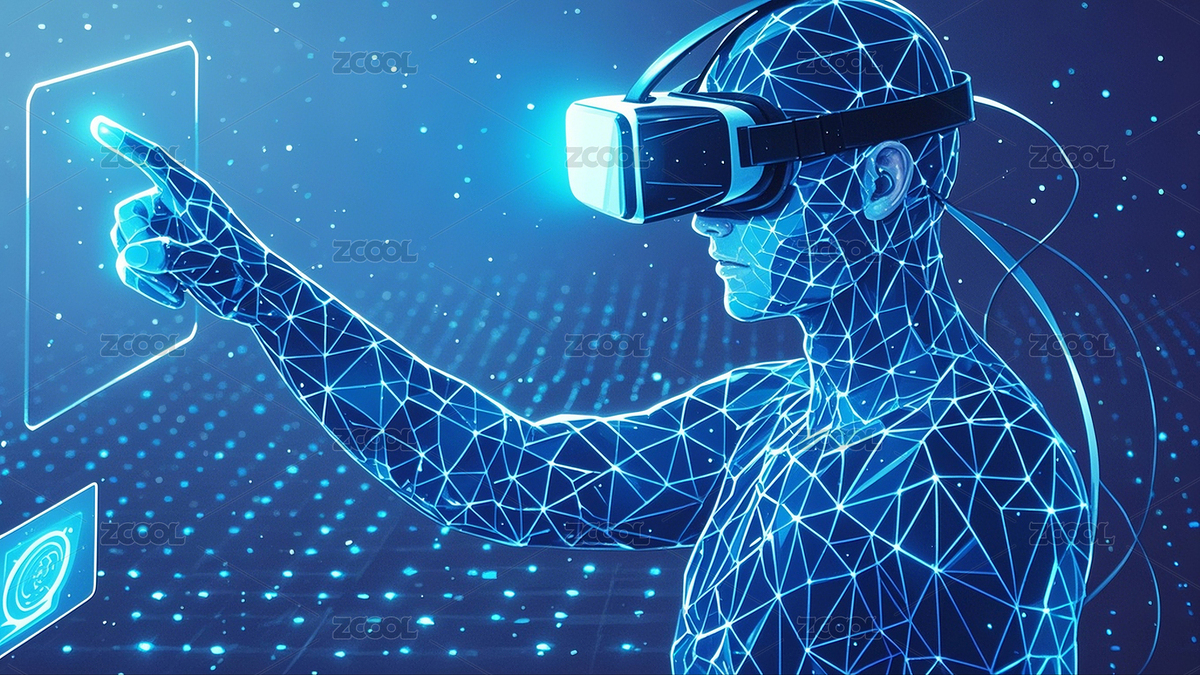 未來科技虛擬現(xiàn)實VR設計（主預覽-9093379） - 未分類 - 站酷設計師AIGC創(chuàng)意獅原創(chuàng)素材 - 站酷ZCOOL