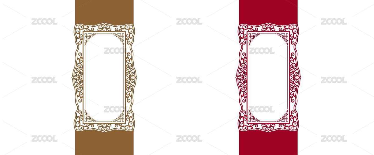 傳統(tǒng)風邊框設計（主預覽-12006485） - 未分類 - 站酷設計師字言字語1314原創(chuàng)素材 - 站酷ZCOOL