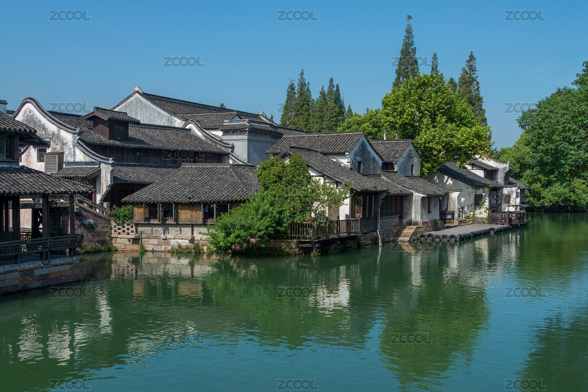 江南水鄉(xiāng)烏鎮(zhèn)西柵民居（主預(yù)覽-1669789） - 未分類 - 站酷設(shè)計(jì)師GiannCheng原創(chuàng)素材 - 站酷ZCOOL