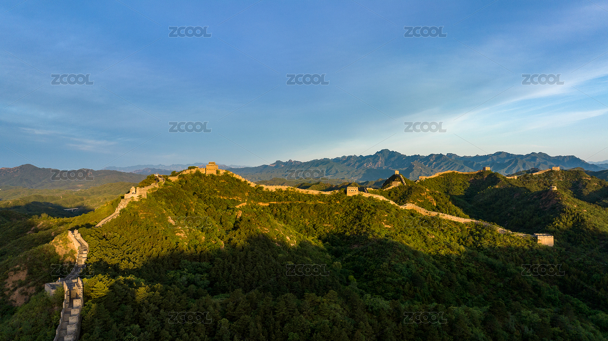 無(wú)人機(jī)航拍中國(guó)河北金長(zhǎng)城夕陽(yáng)金光照射風(fēng)景（主預(yù)覽-9030350） - 未分類 - 站酷設(shè)計(jì)師獨(dú)步行攝原創(chuàng)素材 - 站酷ZCOOL