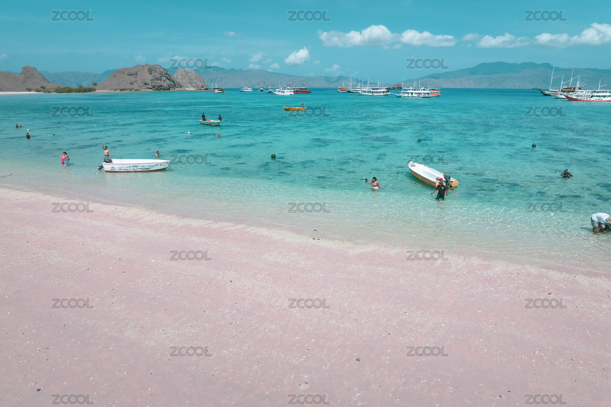 印尼科莫多帕达尔岛粉红沙滩海滨自然风光（主预览-8874387） - 未分类 - 站酷设计师陈小羊Timeline原创素材 - 站酷ZCOOL