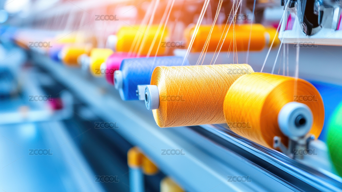 纺织厂生产线上的彩色线轴（主预览-3803574） - 未分类 - 站酷设计师Rimage原创素材 - 站酷ZCOOL