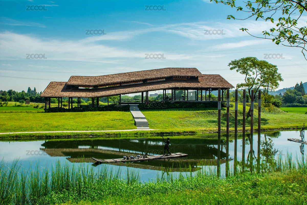 中國浙江杭州良渚古城遺址公園南城墻遺址（主預覽-2120569） - 未分類 - 站酷設計師等風幾許原創(chuàng)素材 - 站酷ZCOOL