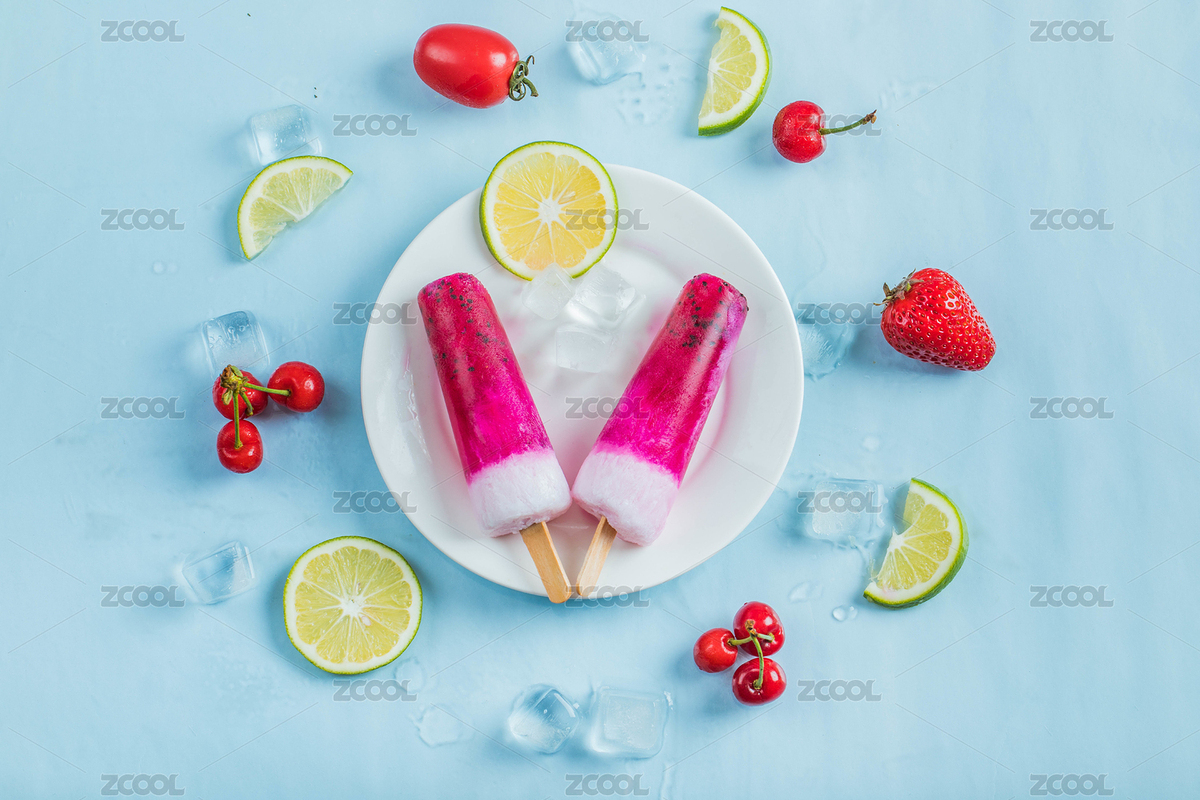 紅龍果冰棍，夏日清涼食品（主預(yù)覽-8381068） - 未分類 - 站酷設(shè)計(jì)師鐵棍山藥芝麻片原創(chuàng)素材 - 站酷ZCOOL