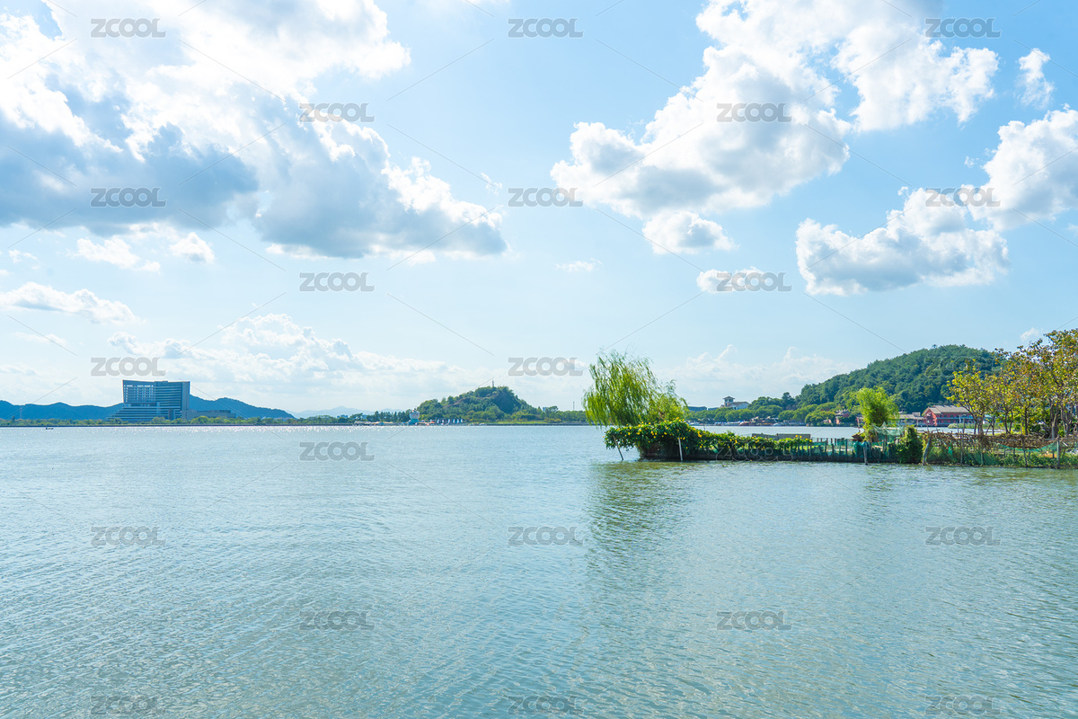 浙江宁波天空下的东钱湖周边水乡景色（主预览-12099790） - 未分类 - 站酷设计师nbKfFnxfWA原创素材 - 站酷ZCOOL