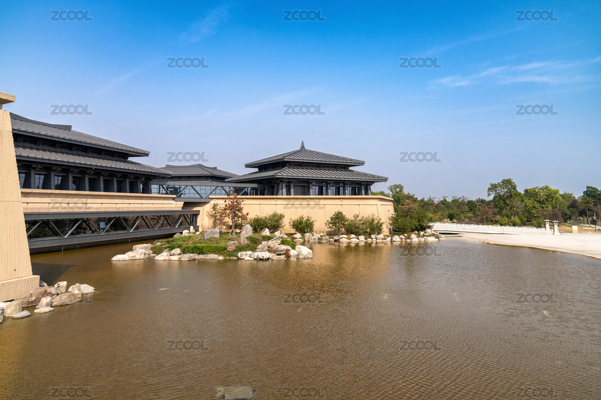 陜西歷史博物館秦漢館建筑（主預(yù)覽-6069951） - 未分類 - 站酷設(shè)計師日月明也原創(chuàng)素材 - 站酷ZCOOL