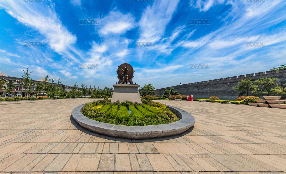 中國河南省浚縣古城鑼鼓廣場雕塑裝飾建筑（主預(yù)覽-4850612） - 未分類 - 站酷設(shè)計師贊贊尼原創(chuàng)素材 - 站酷ZCOOL