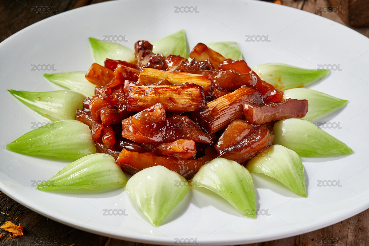 傳統(tǒng)魯菜蔥燒蹄筋（主預(yù)覽-6942078） - 未分類 - 站酷設(shè)計師藍(lán)太陽TNT原創(chuàng)素材 - 站酷ZCOOL