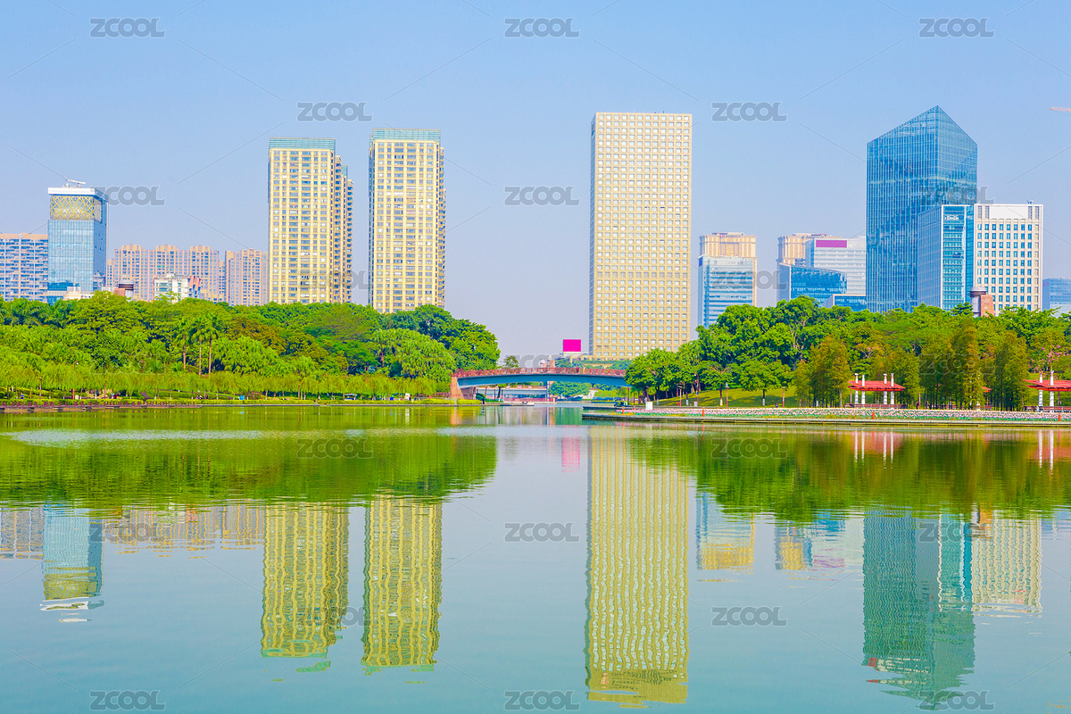 佛山城市千灯湖风景（主预览-8766783） - 未分类 - 站酷设计师Candy_GG原创素材 - 站酷ZCOOL