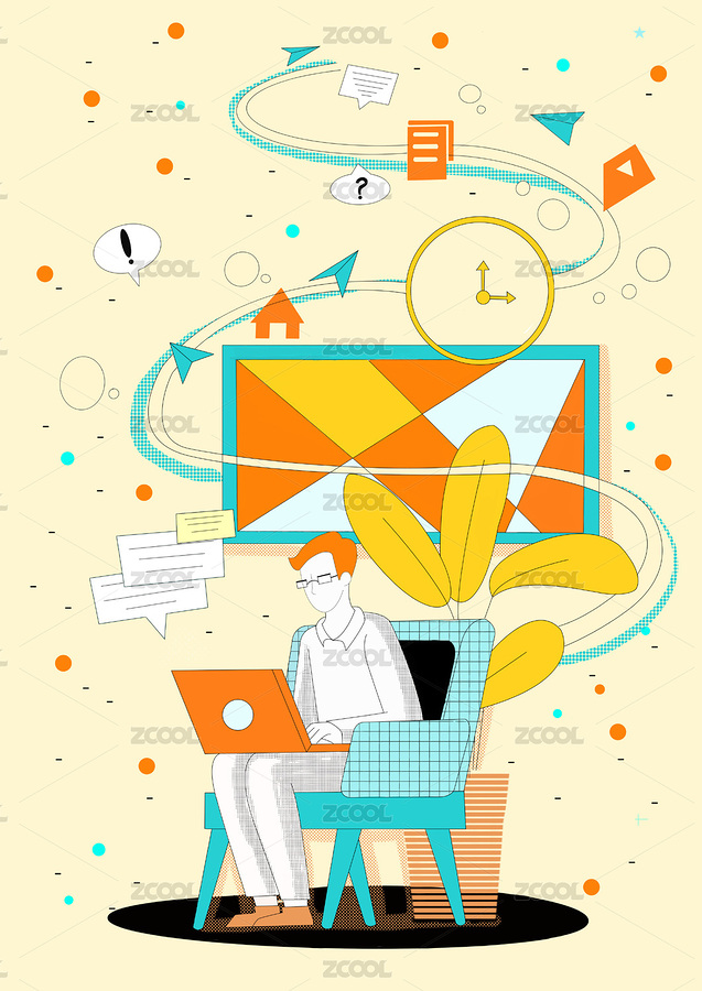 商業(yè)插畫（主預(yù)覽-3852724） - 未分類 - 站酷設(shè)計(jì)師酒木原創(chuàng)素材 - 站酷ZCOOL