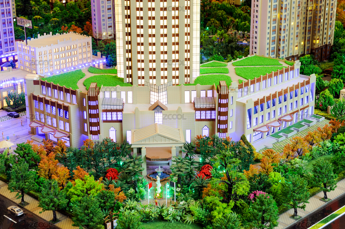 售樓部樓房沙盤模型（主預覽-8445517） - 未分類 - 站酷設計師zhaoliang70原創(chuàng)素材 - 站酷ZCOOL