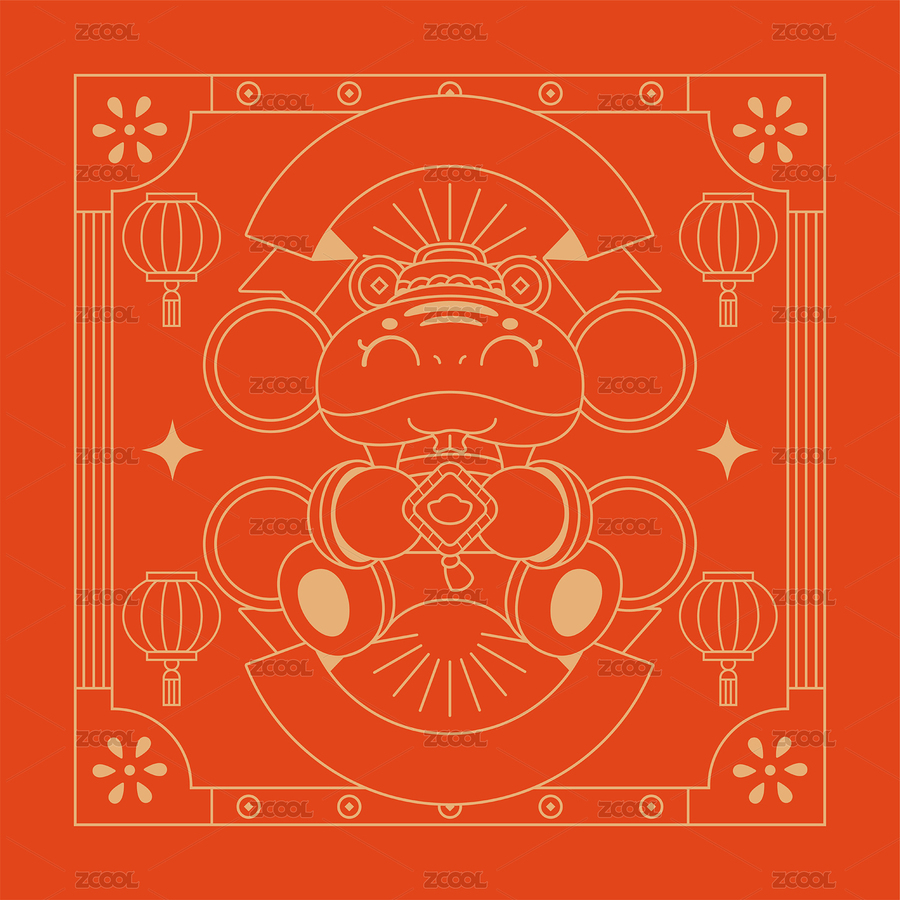 十二生肖插畫（主預(yù)覽-8274370） - 未分類 - 站酷設(shè)計(jì)師無敵的小文原創(chuàng)素材 - 站酷ZCOOL