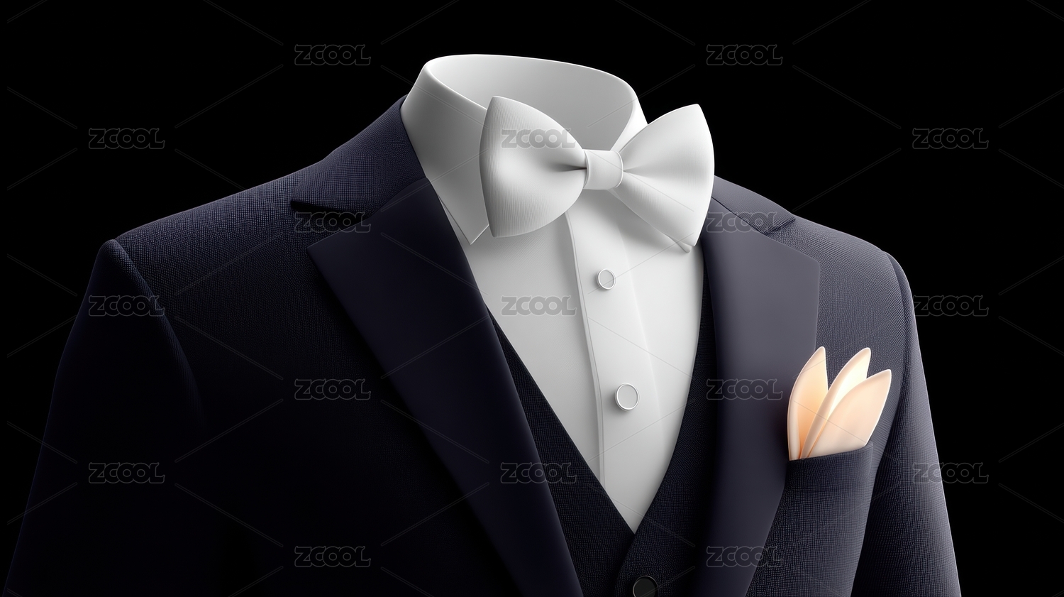 优雅男士礼服穿搭展示