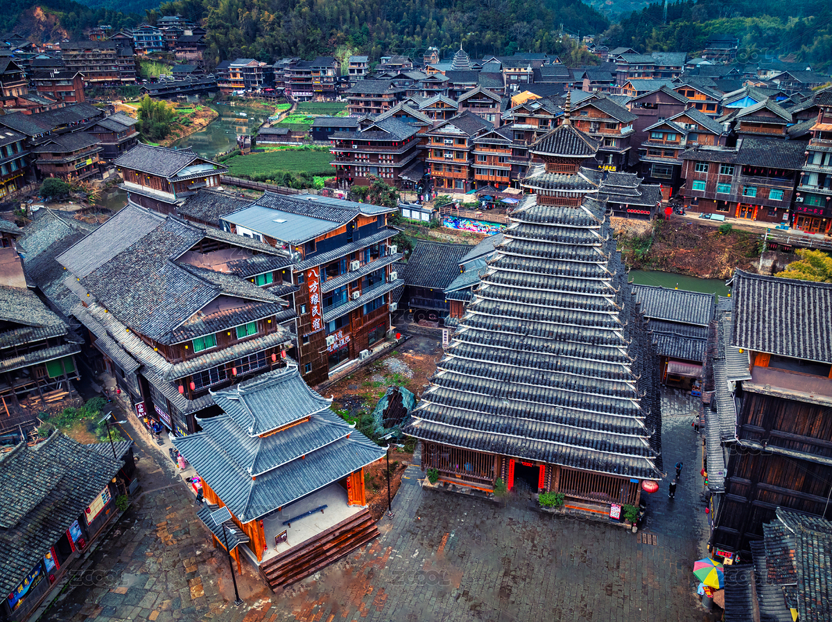 航拍廣西柳州程陽八寨及鼓樓風(fēng)景（主預(yù)覽-9293344） - 未分類 - 站酷設(shè)計(jì)師BKTw3mnBPl原創(chuàng)素材 - 站酷ZCOOL