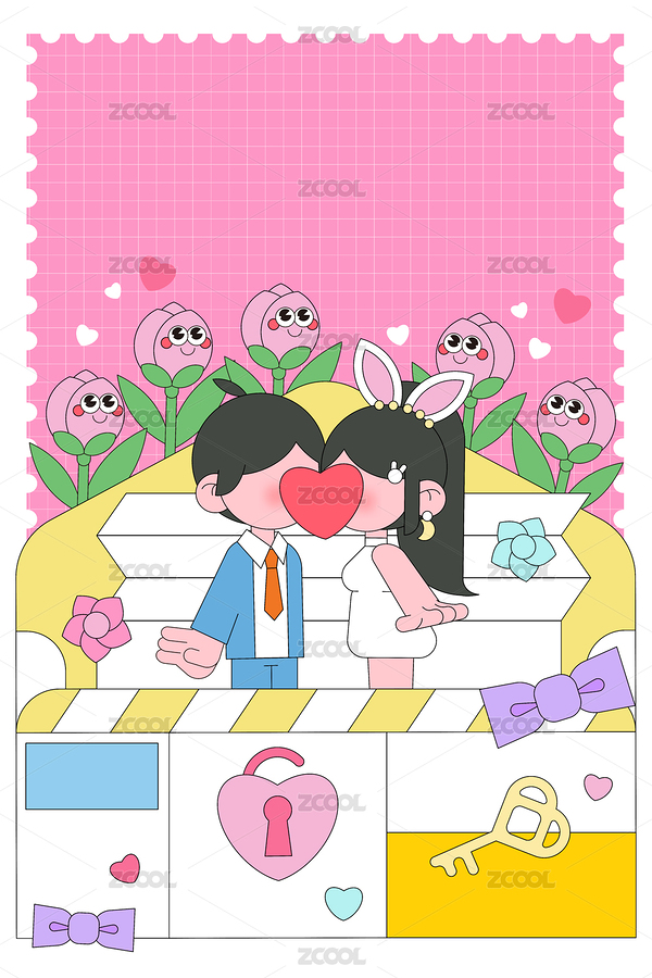 情人節(jié)表白和心動(dòng)約會(huì)（主預(yù)覽-4957711） - 未分類 - 站酷設(shè)計(jì)師夢(mèng)達(dá)YumeTo原創(chuàng)素材 - 站酷ZCOOL