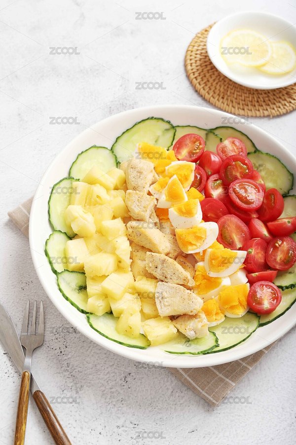 雞肉蔬菜減脂餐（主預(yù)覽-5482897） - 未分類 - 站酷設(shè)計師火星q原創(chuàng)素材 - 站酷ZCOOL