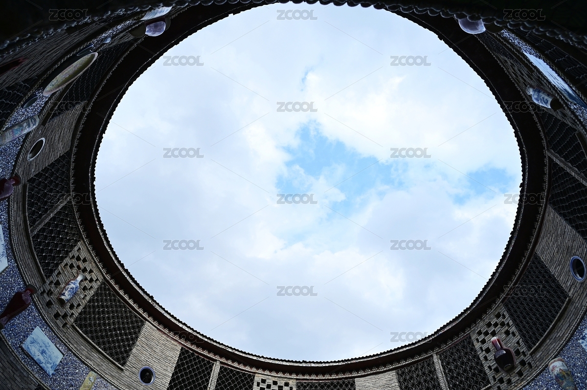 中国江西景德镇千年瓷宫内部仰望圆形天空（主预览-1040370） - 未分类 - 站酷设计师一江水在路上原创素材 - 站酷ZCOOL