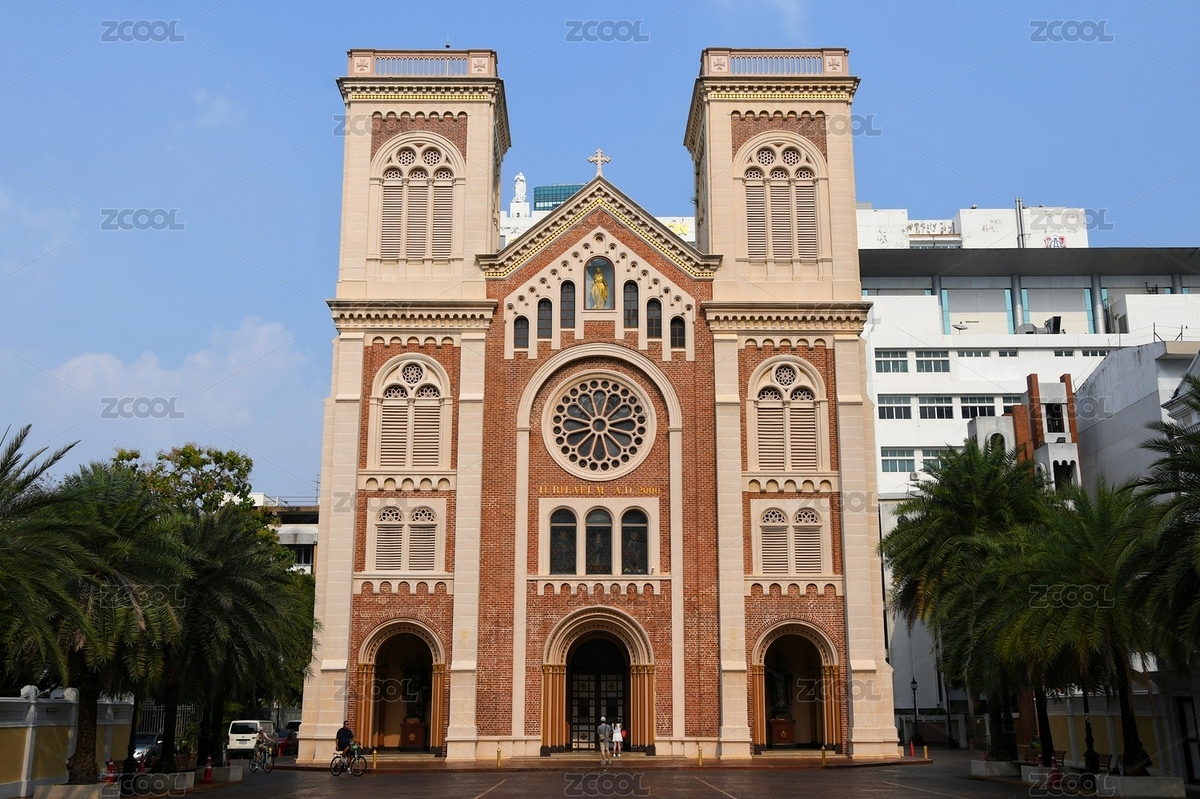 泰國曼谷圣母升天主教座堂（主預覽-2579211） - 未分類 - 站酷設計師yannick楊原創(chuàng)素材 - 站酷ZCOOL