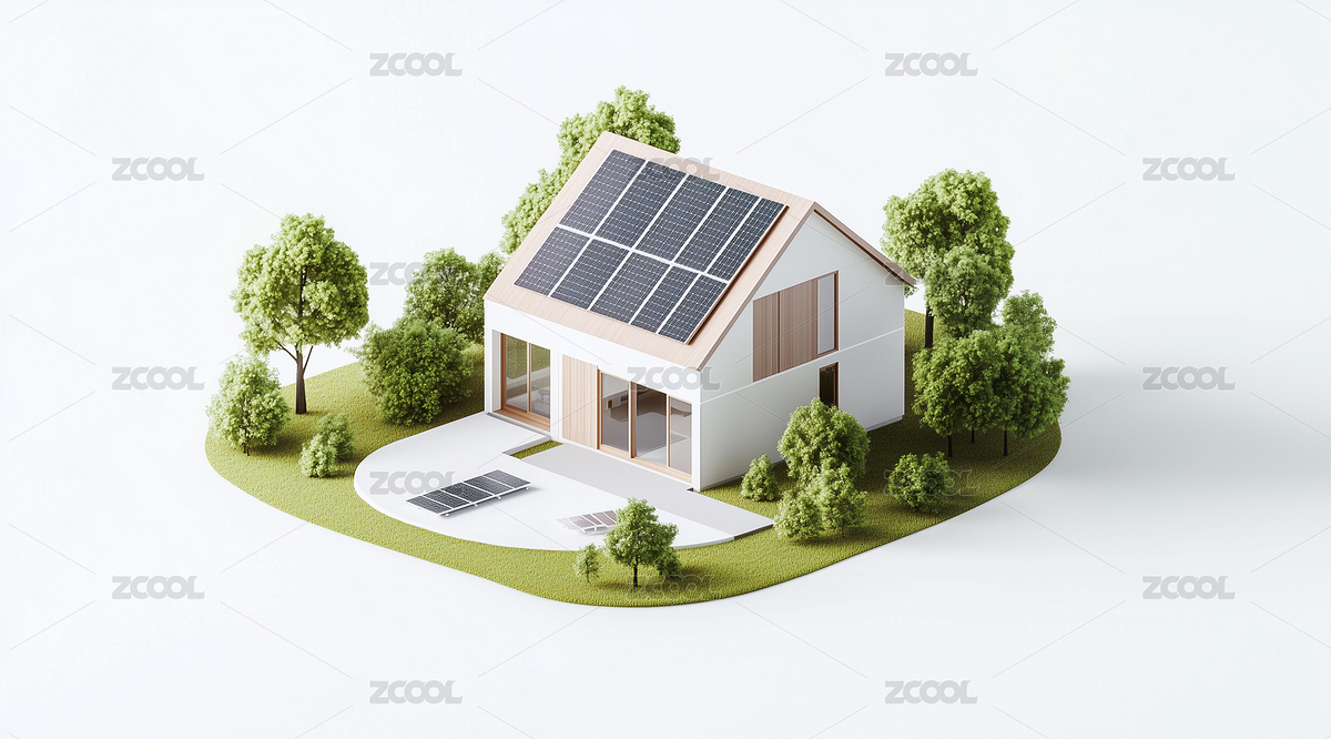 太阳能充电房屋系统（主预览-7553778） - 未分类 - 站酷设计师陈小时xiaoshi原创素材 - 站酷ZCOOL