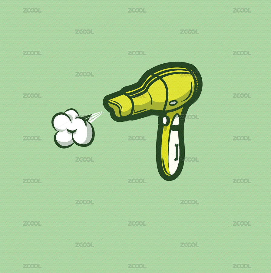 绿色的吹风机（主预览-9130852） - 未分类 - 站酷设计师站酷素材原创素材 - 站酷ZCOOL