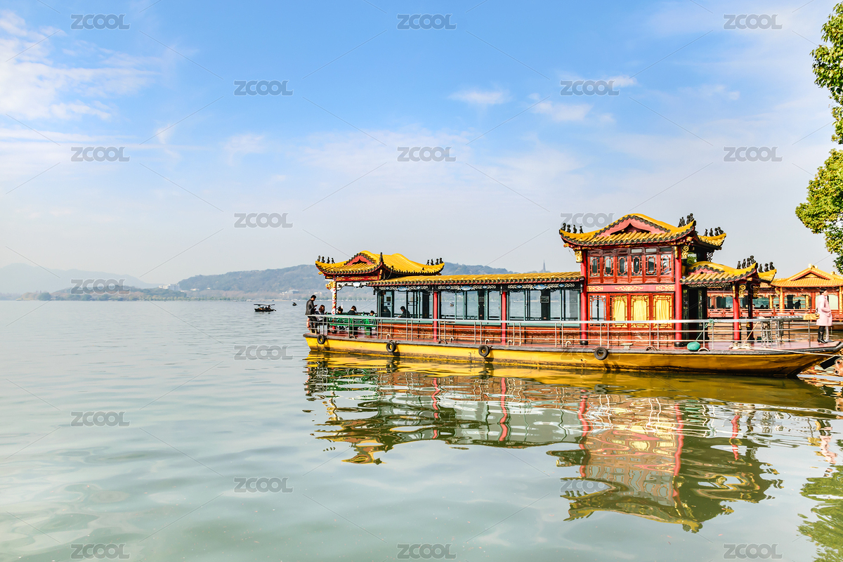 杭州西湖游船（主預(yù)覽-4602238） - 未分類 - 站酷設(shè)計師ilovehz原創(chuàng)素材 - 站酷ZCOOL