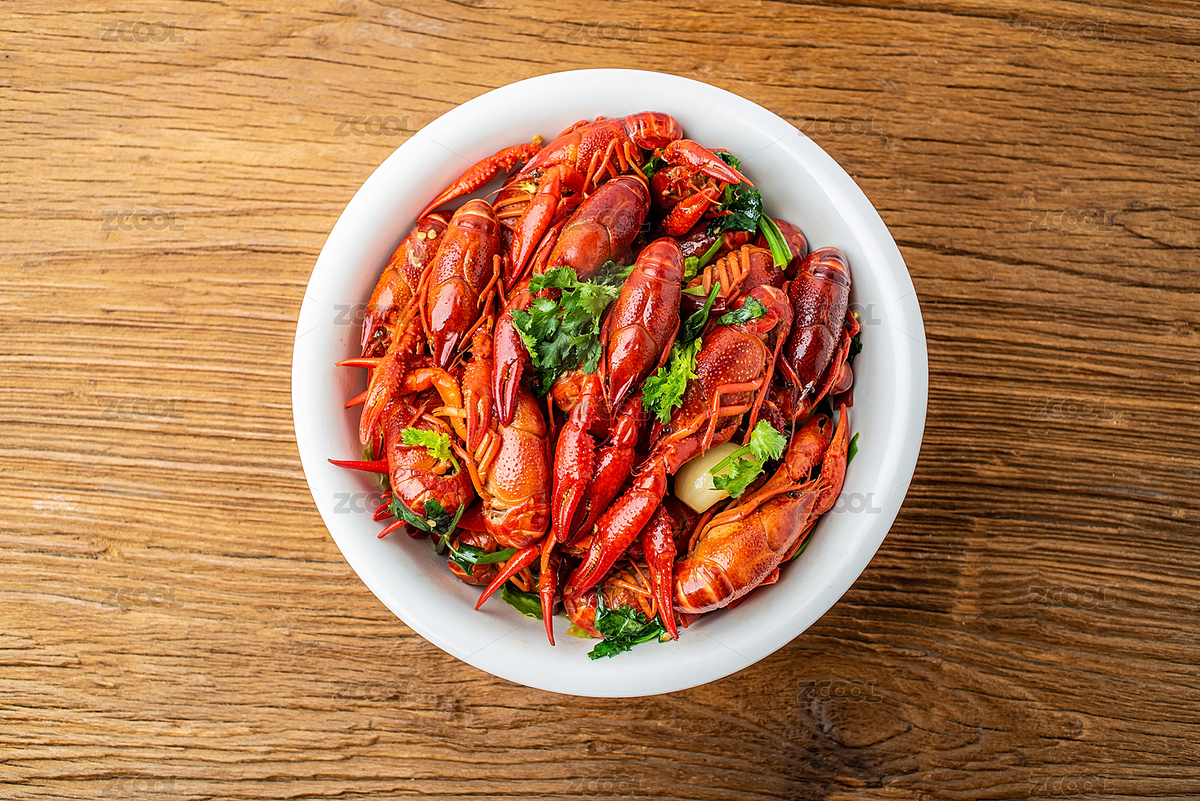 中國特色宵夜美食一盆鮮紅美味香辣小龍蝦（主預覽-8443225） - 未分類 - 站酷設計師風暴麗麗原創(chuàng)素材 - 站酷ZCOOL