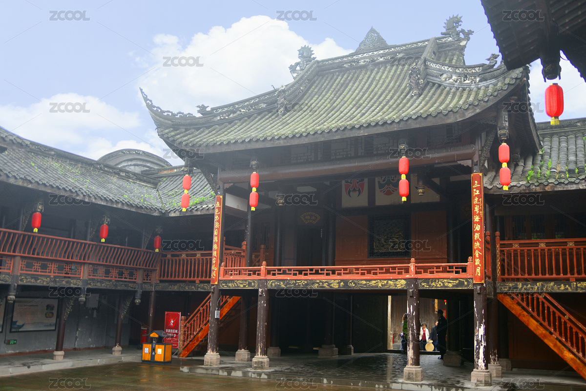 四川元通古鎮(zhèn)廣東會(huì)館戲樓（主預(yù)覽-8769266） - 未分類 - 站酷設(shè)計(jì)師無題圖原創(chuàng)素材 - 站酷ZCOOL