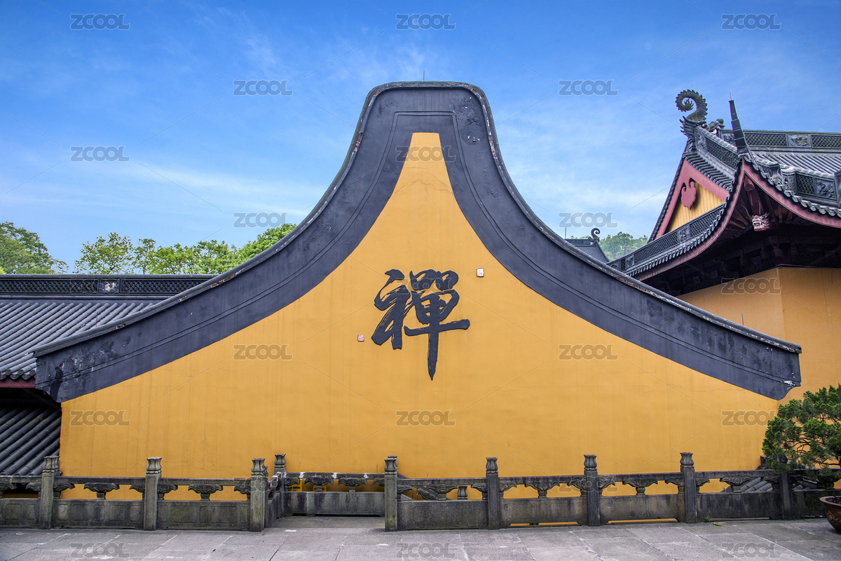 杭州靈隱寺院（主預(yù)覽-7011716） - 未分類 - 站酷設(shè)計師小聊紳士原創(chuàng)素材 - 站酷ZCOOL