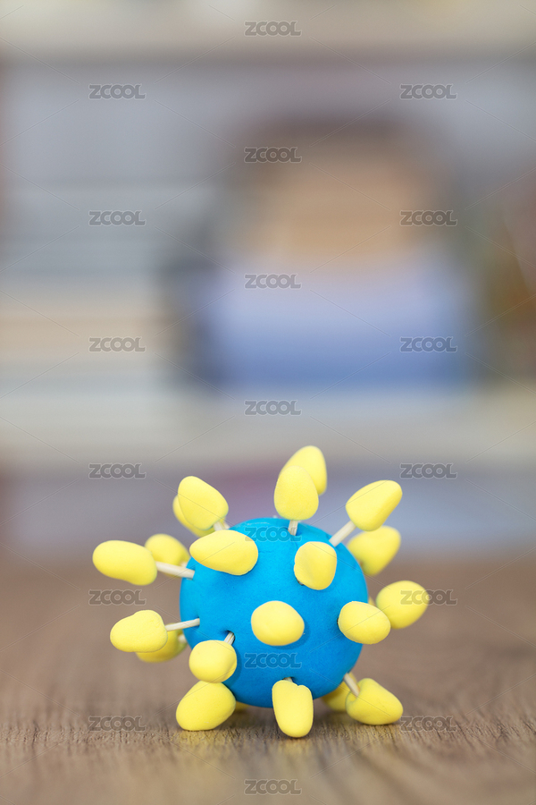 橡皮泥做成的抽象冠状病毒（主预览-7701751） - 未分类 - 站酷设计师小羽怪原创素材 - 站酷ZCOOL